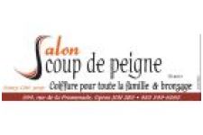 Logo de Salon Coup de Peigne Logo de Salon Coup de Peigne